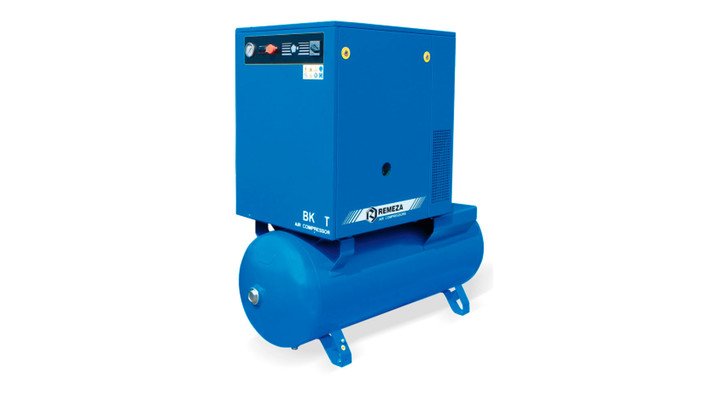 Винтовой компрессор с ременным приводом 11 кВт<br>Remeza BK15Т-15-500